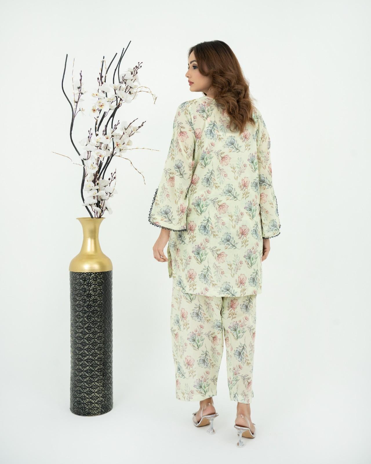 Arze – Stitched Two-Piece Farshi Shalwar Set